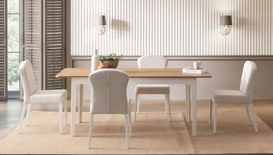 Modern Country Yemek Odası görünüm 4