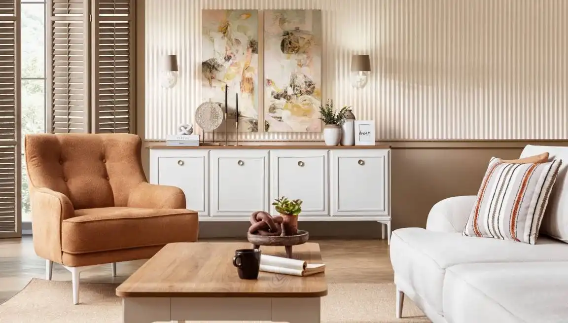 Modern Country Yemek Odası görünüm 7