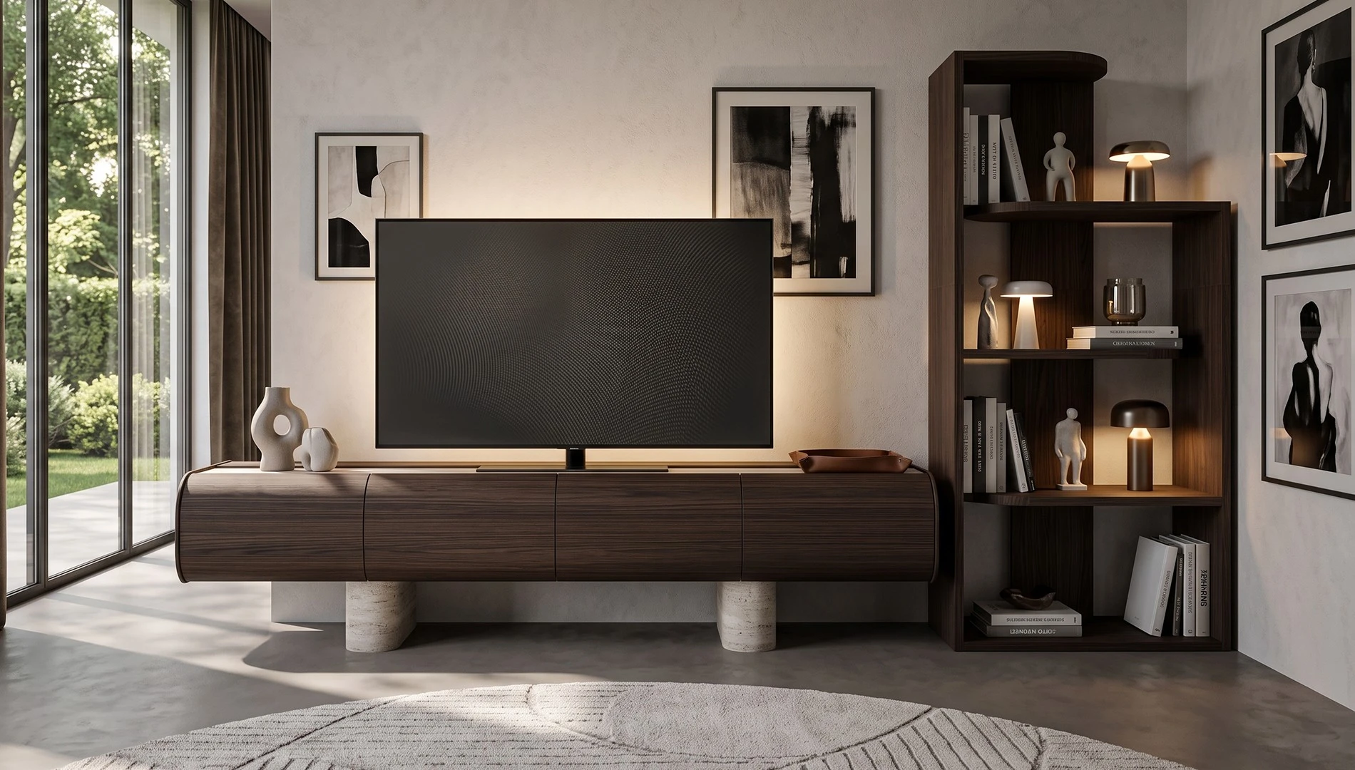 Curve Tv Ünitesi görünüm 2