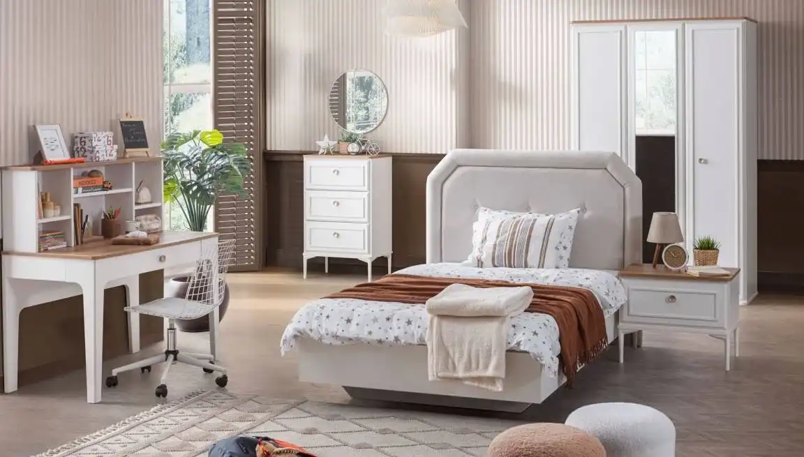 Modern Country Genç Odası görünüm 5