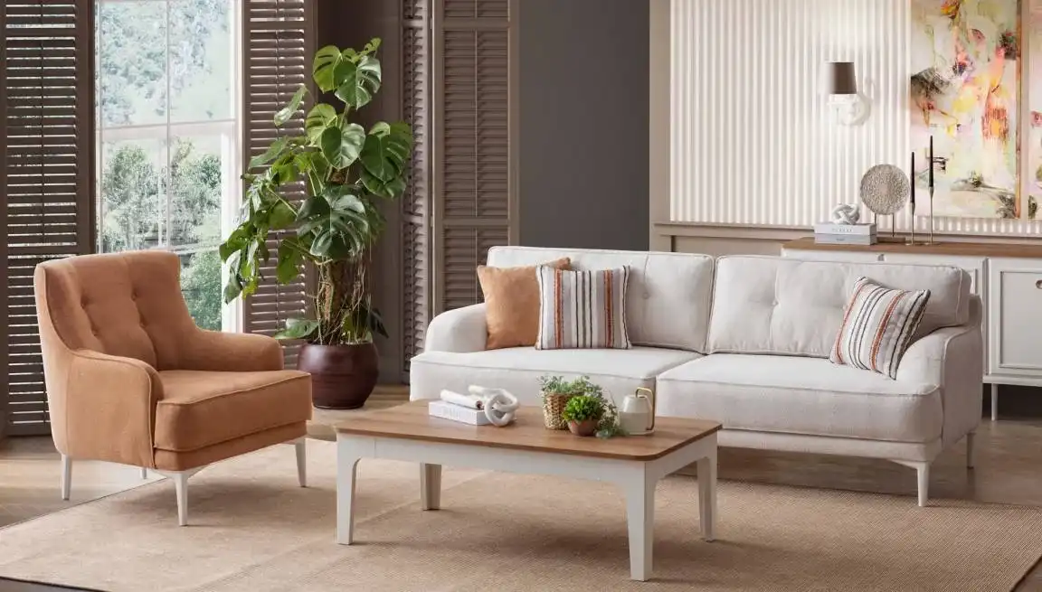 Modern Country Koltuk Takımı görünüm 5